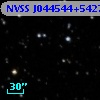 NVSS J044544+542709