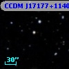 CCDM J17177+1140A