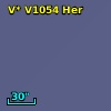 V* V1054 Her