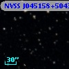 NVSS J045158+504357