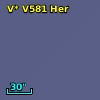 V* V581 Her