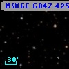 MSX6C G047.4257-00.5624