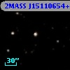 2MASS J15110654+1122050
