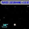 NVSS J150446+111555