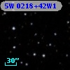 5W 0218+42W1
