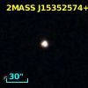 2MASS J15352574+1136128