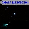 2MASS J15360220+1221509