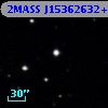 2MASS J15362632+1136210