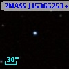 2MASS J15365253+1223214