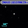 2MASS J15370629+1133573