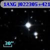 1AXG J022305+4213