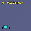 V* V1126 Her