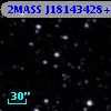 2MASS J18143428+1432340