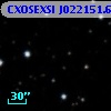 CXOSEXSI J022151.6+422319