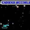 CXOSEXSI J022205.1+422213