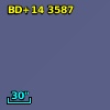 BD+14  3587