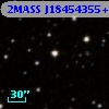2MASS J18454355+4508169