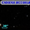 CXOSEXSI J022101.0+422042