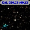 GAL 050.23+00.33