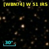 [WBN74] W 51 IRS  1S