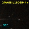 2MASS J15065441+1321060