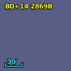 BD+14  2869B