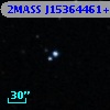 2MASS J15364461+1556579