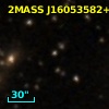 2MASS J16053582+1626146