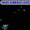 NVSS J190427+542700