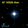 V* V920 Her