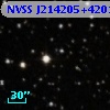 NVSS J214205+420124