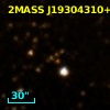 2MASS J19304310+1812283