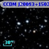 CCDM J20083+1502B