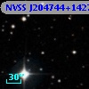NVSS J204744+142742