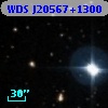 WDS J20567+1300