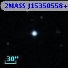 2MASS J15350558+1608305