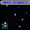 2MASS J15360325+1640197