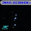 2MASS J15360436+1650143