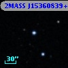 2MASS J15360839+1642104