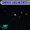 2MASS J15362972+1612502