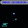 2MASS J15365820+1655214