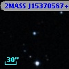 2MASS J15370587+1630226