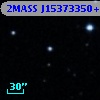 2MASS J15373350+1653117