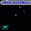 2MASS J15374621+1643063