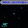 2MASS J15375363+1657491