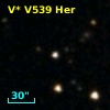V* V539 Her