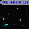 NVSS J163045+205239