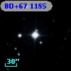 BD+67  1185