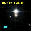 BD+67  1187B