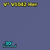 V* V1042 Her